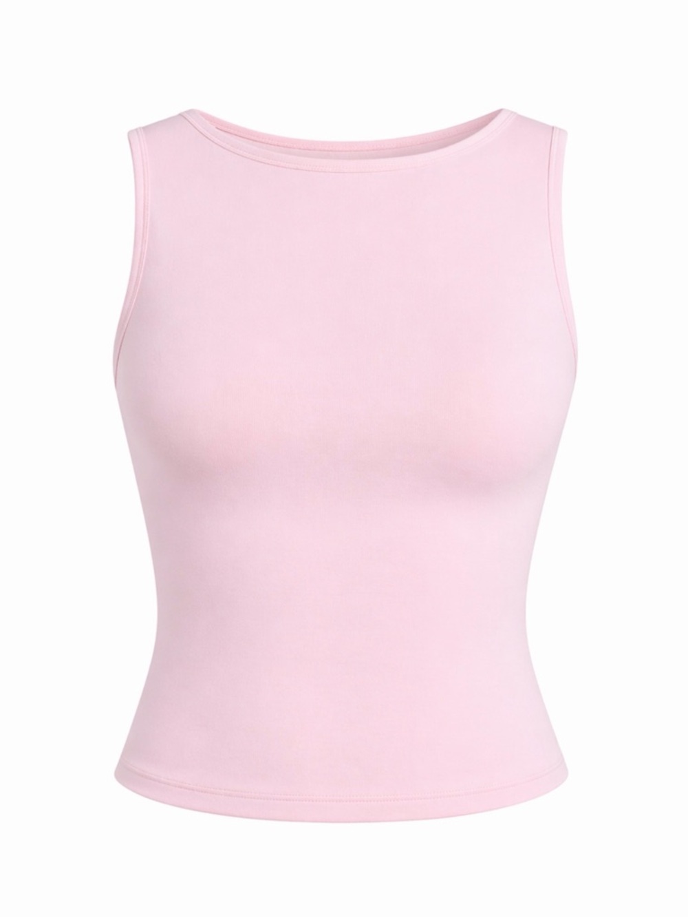 Light Pink Sleeveless Tank Top